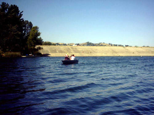 Lafayette reservoir; the associated WTP is due to be expanded – along with EBMUD’s five others – to meet future water demand.