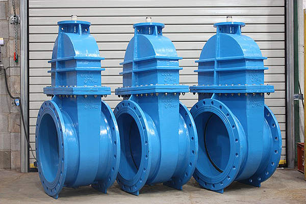 Aquaflow supplied 250 valves for the Crossness STW upgrade. Image courtesy of T-T Pumps.