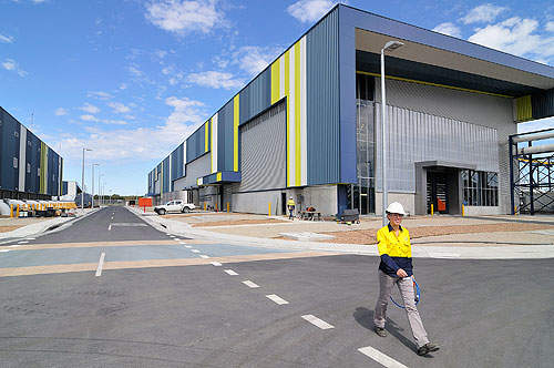 On site at the Gold Coast Desalination Plant, Australia.