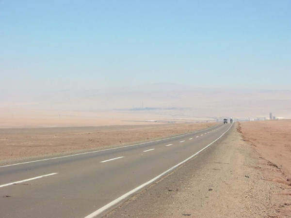 Northern Chile, the driest place on earth.