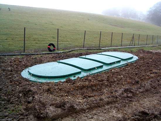 Phase 1 of the project involved the installation of underground tanks along with attenuation ponds, reed beds and extensive pipe-work.