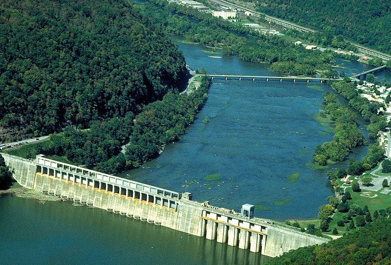 West Virginia is upgrading the Bluestone Dam to increase the capacity of the dam to hold flood water