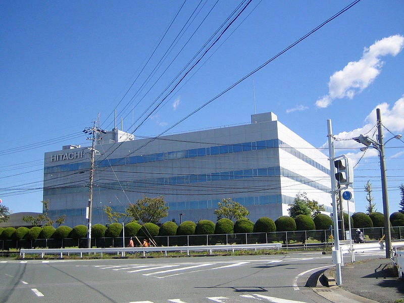 Hitachi factory in Japan. 